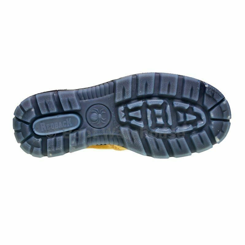 Redback Bobcat USBBL Elastic Sided Steel Toe Safety Work Boots Leather