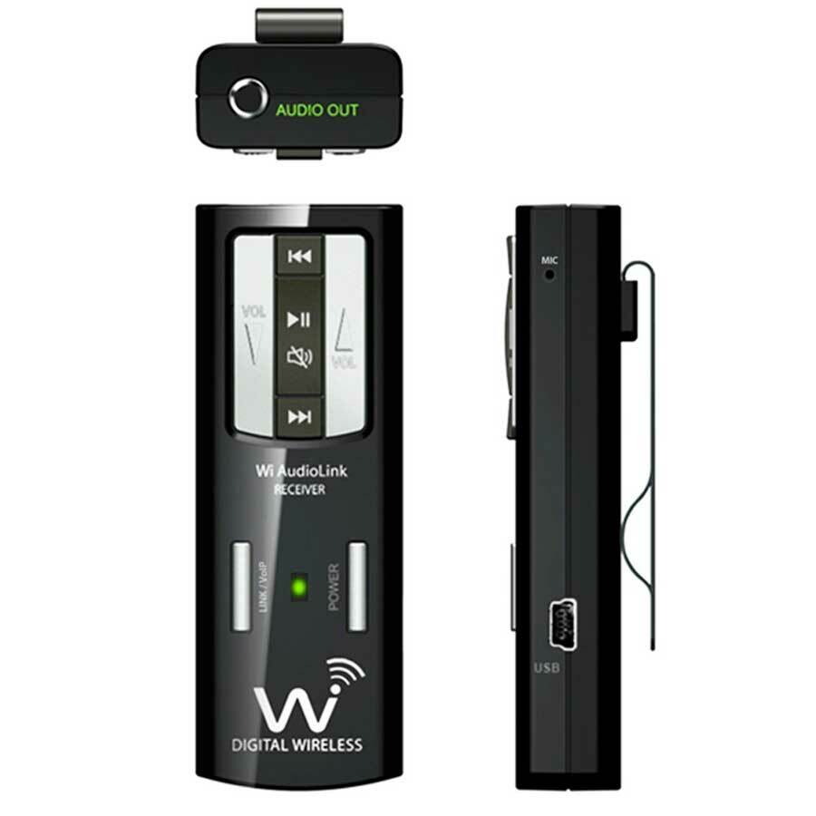 Wi Digital Systems Apple & USB Stereo AudioLink Wireless System Powerful , New!