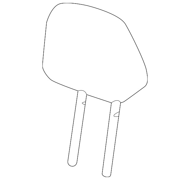 Genuine GM Headrest Outer 85735306
