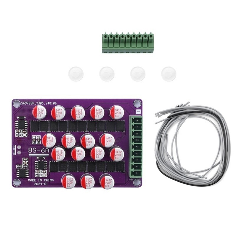 8S 6A Industrial Active Equalizing Battery Energy Active Equalizing Fitting