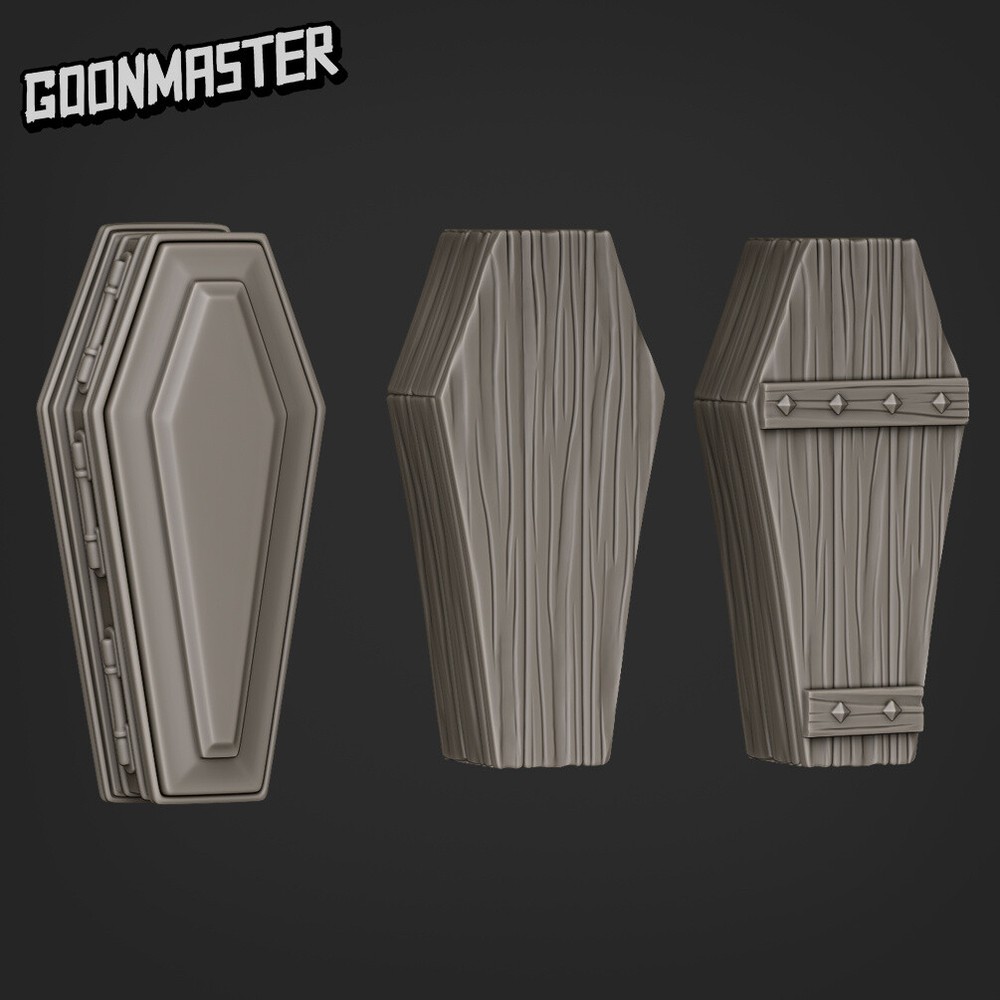 Coffin Scenery Miniature | D&D DnD |