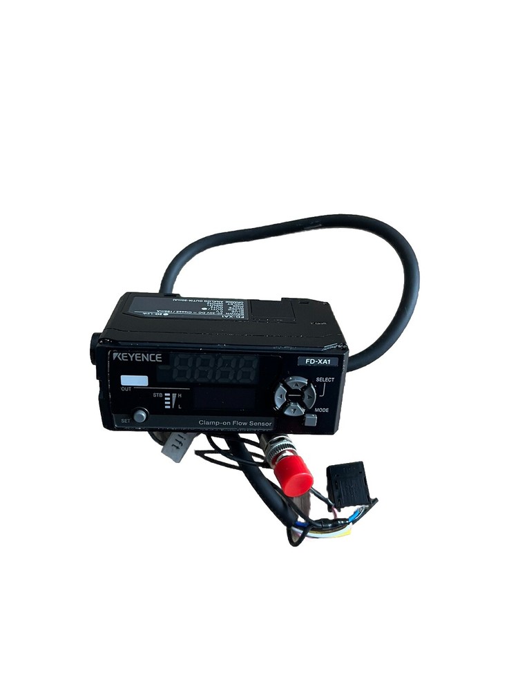 KEYENCE FD-XA1 / FDXA1 Clamp-on Micro Flow Sensor Controller