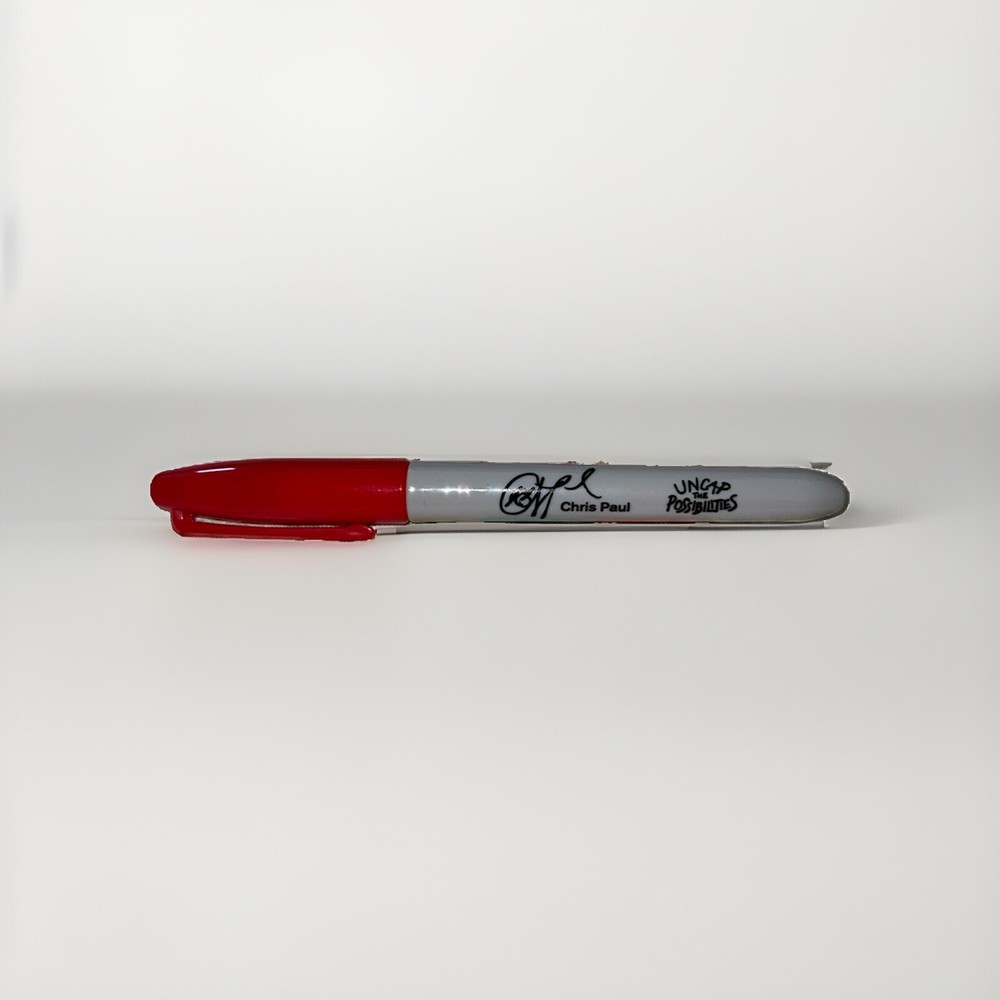 SIGNED Chris Paul Red Sharpie