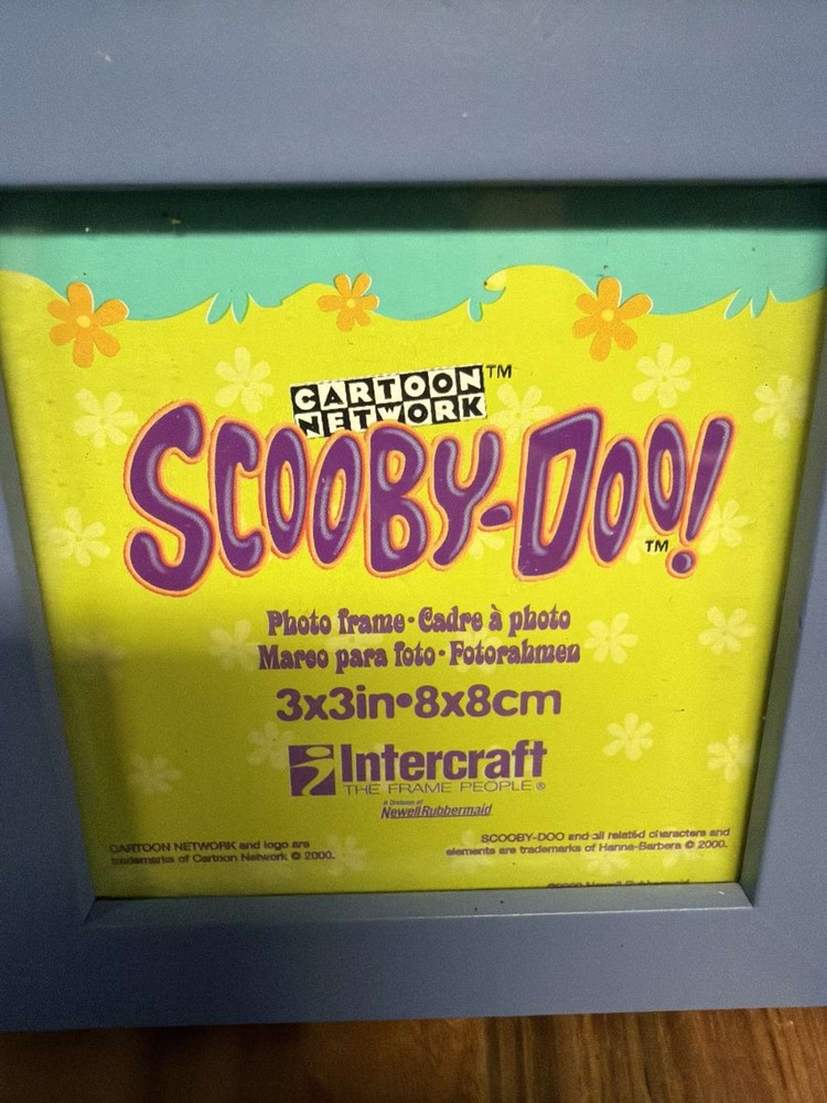 Scooby-Doo Intercraft 3x3 Photo Frame 60008DW Cartoon Network 2000