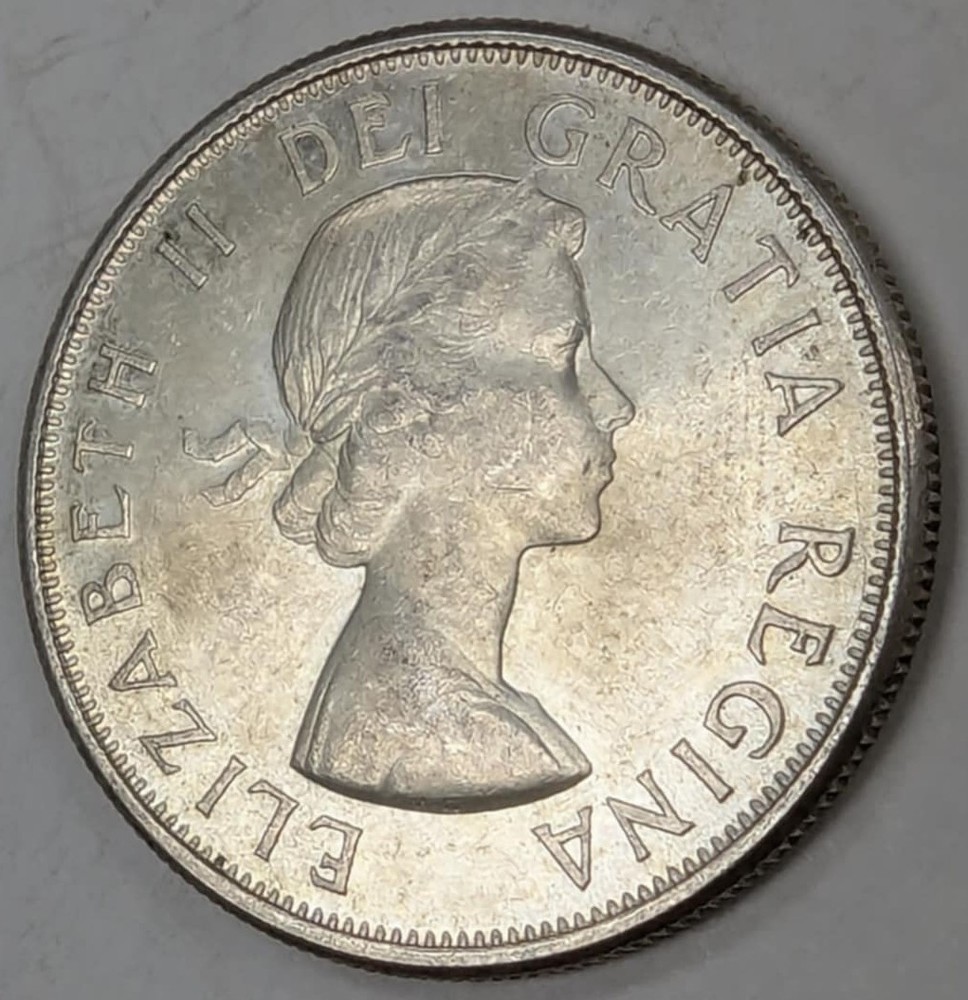 1964 Canada Half Dollar Silver Coin