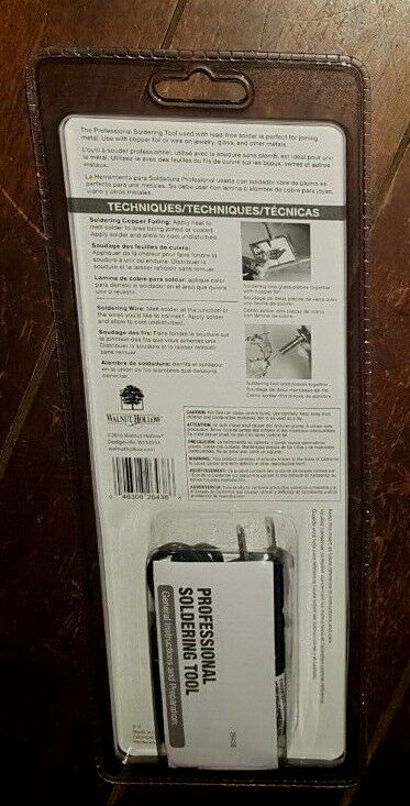 Walnut Hollow Professional Soldering Tool *Black Handle* ~ Model #26438
