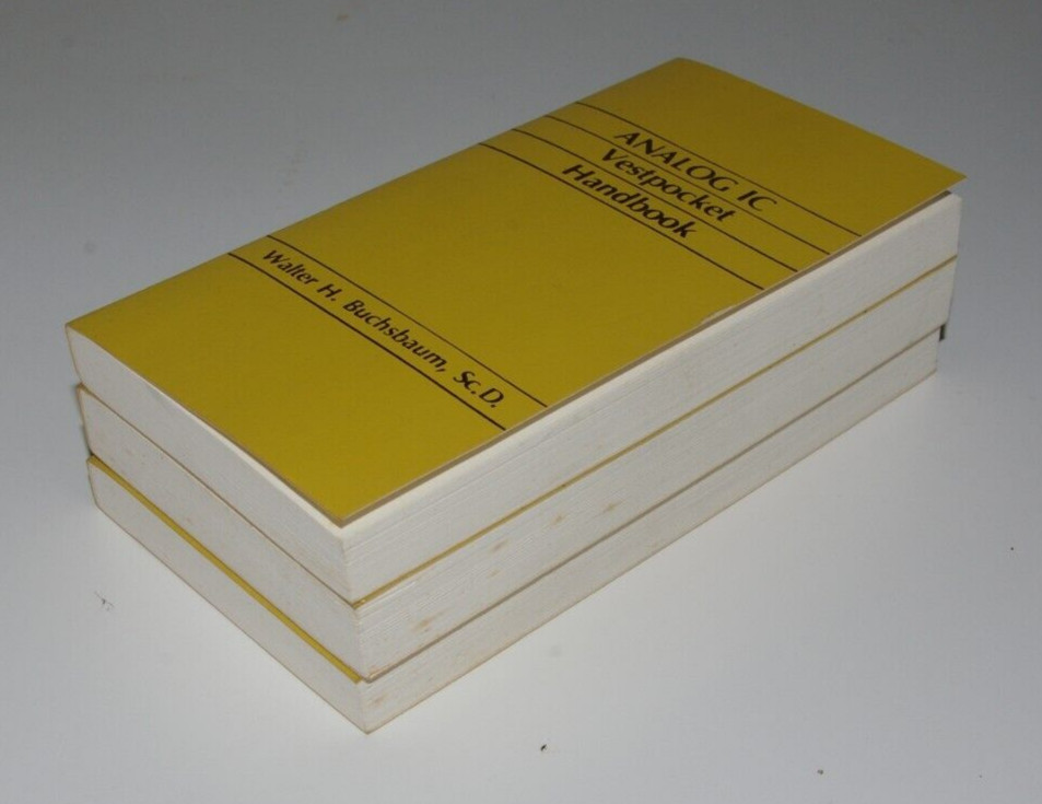 Analog, Digital, & Interface IC Vestpocket Handbooks By Walter H. Buchsbaum