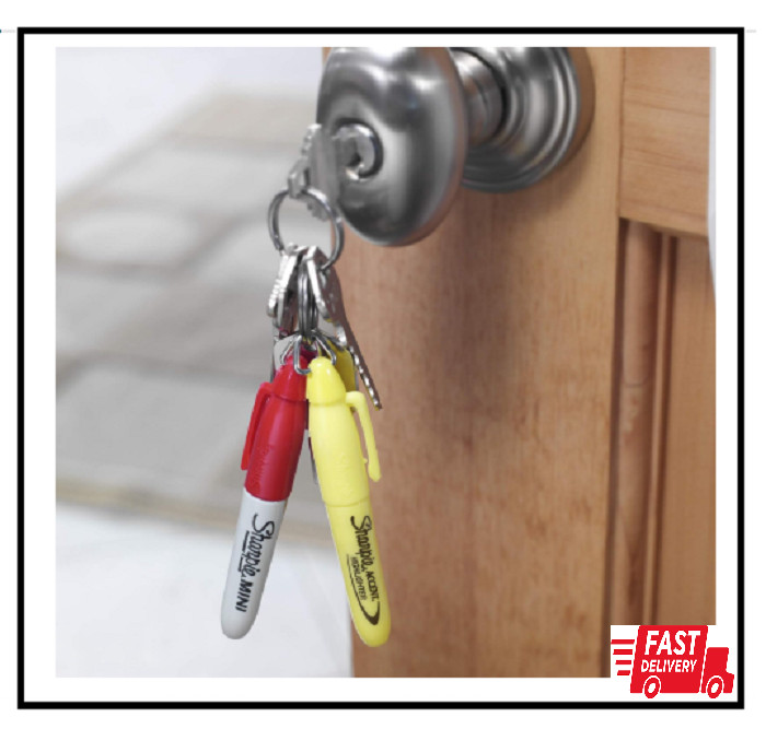 Sharpie Mini Permanent Markers, Fine Point, Assorted Colors, 4 Count