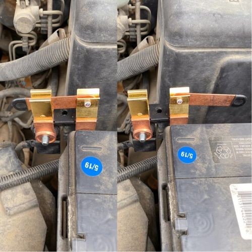Side Post Knife Blade Master Switch, 12V / 24V Battery Disconnect Switch Isolato