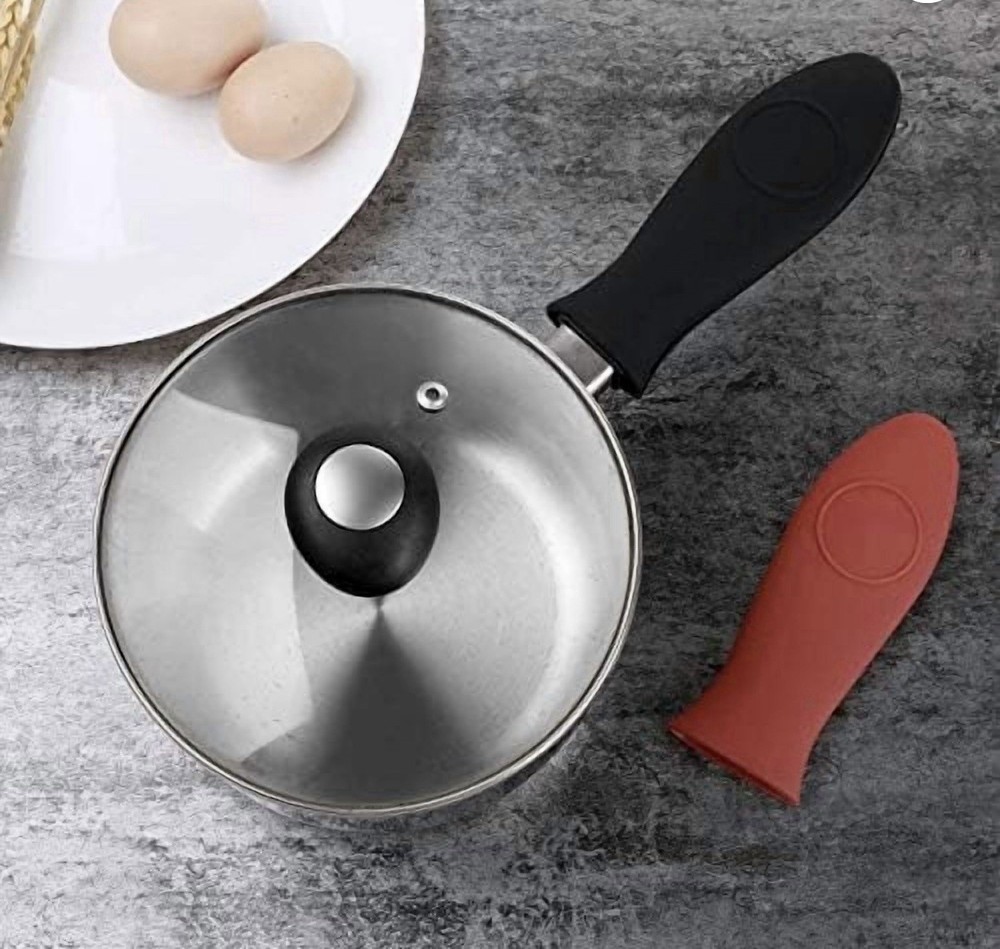 4 Pack Silicone Hot Handle Holder Kitchen Pot Handle Covers - A0159