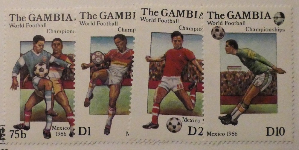 Gambia Scott #615-618, Set of 4, Mint OG NH
