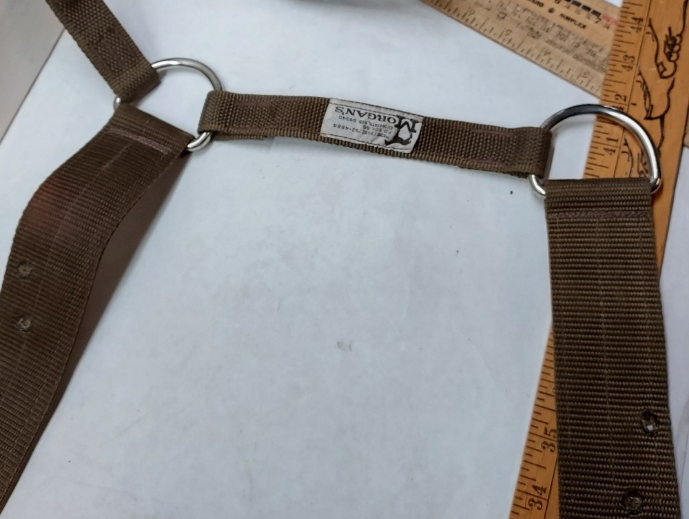 Nylon Sawbuck Saddle straps