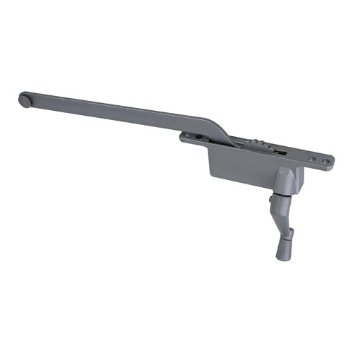Casement Operator Assembly Aluminum Handle, Right Hand, Die Cast Construction