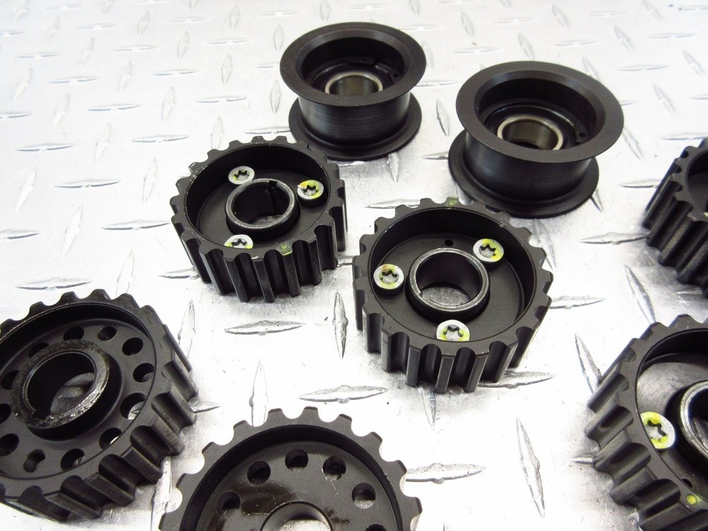 2015 13-16 DUCATI HYPERSTRADA 821 PULLEYS SET ENGINE MOTOR FRONT REAR