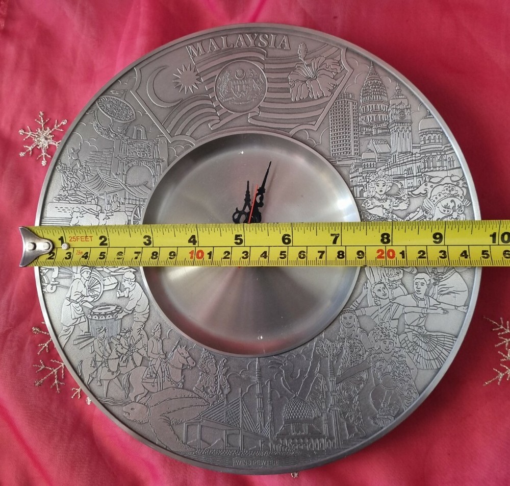 Clock Wins Pewter Art