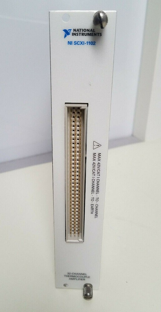 National Instruments NI SCXI-1102 32-CH  THERMOCOUPLE Amplifier Module