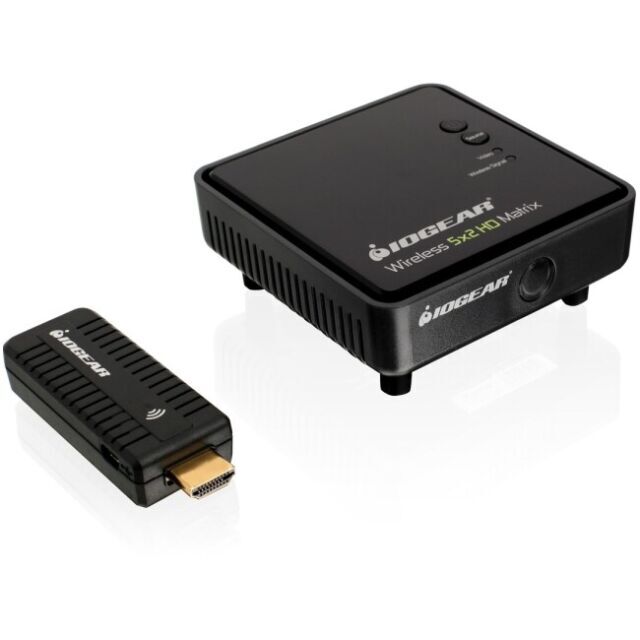 IOGEAR GWHD11 Wireless HDMI Transmitter & Receiver, 5.1 Audio,   1ms,