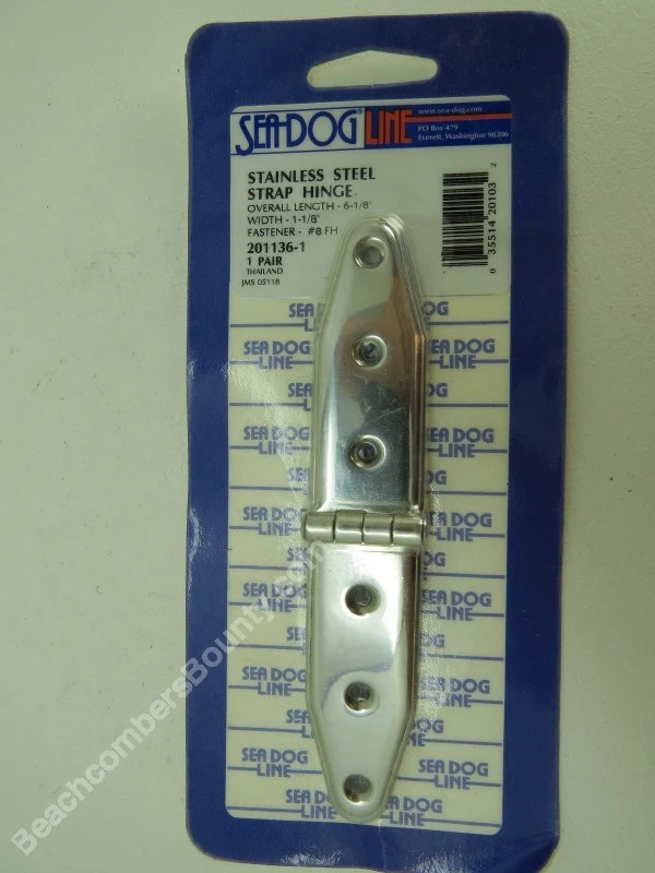 SEADOG STAINLESS STEEL STRAP HINGE HARDWARE BOAT SAIL (E2.5A1751)