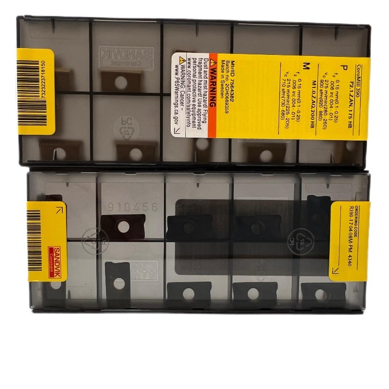 10Pcs/BOX Sandvik R390-170408M-PM 4340