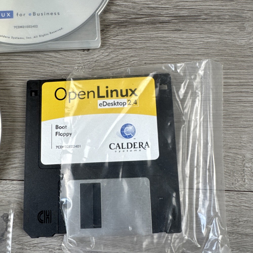 Open Linux eDesktop 2.4 Original Box Set Complete