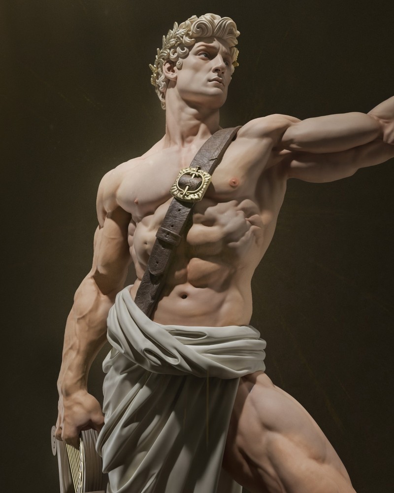 Apollo by CA3D | Diorama | D&D | DnD | Print on Demand