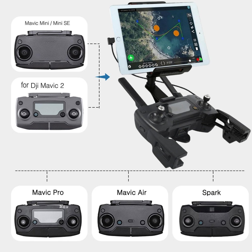 1FT Micro to USB C Remote Controller Cable for DJI Mavic 1 foot, Black