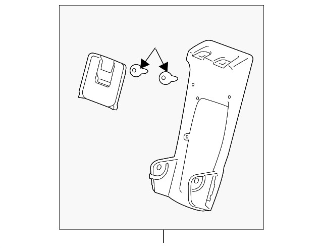 Genuine GM Center Panel 20887287