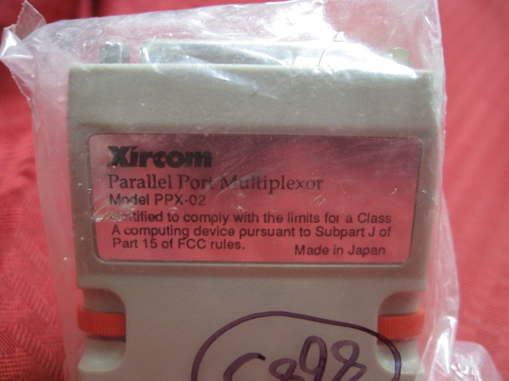 Xircom PPX-02 Parallel Port Multiplexor new in bag ppx02