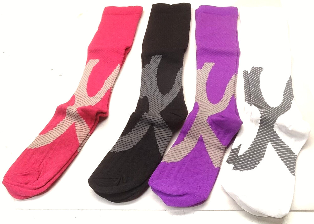 Next Look Knee High Compression Sport Socks Assorted Colors