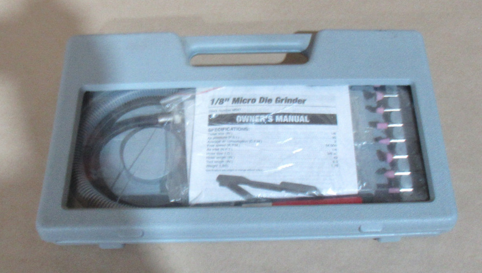 PERFORMANCE TOOL M547 1/8" MICRO DIE GRINDER ACCESSORY KIT