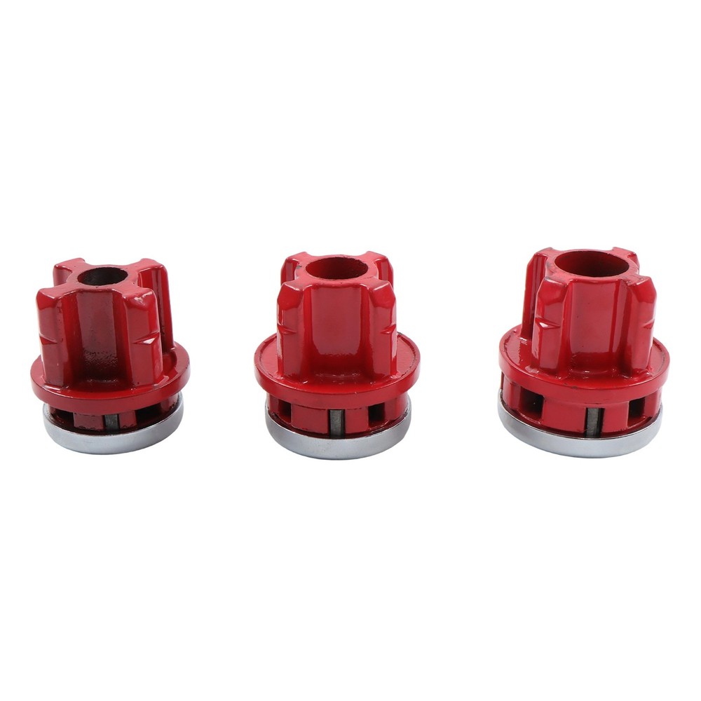 7 Size 3/8" To 2" Dies Set W/ Handle Pipe Threader Threading BSPT Pipe Threader