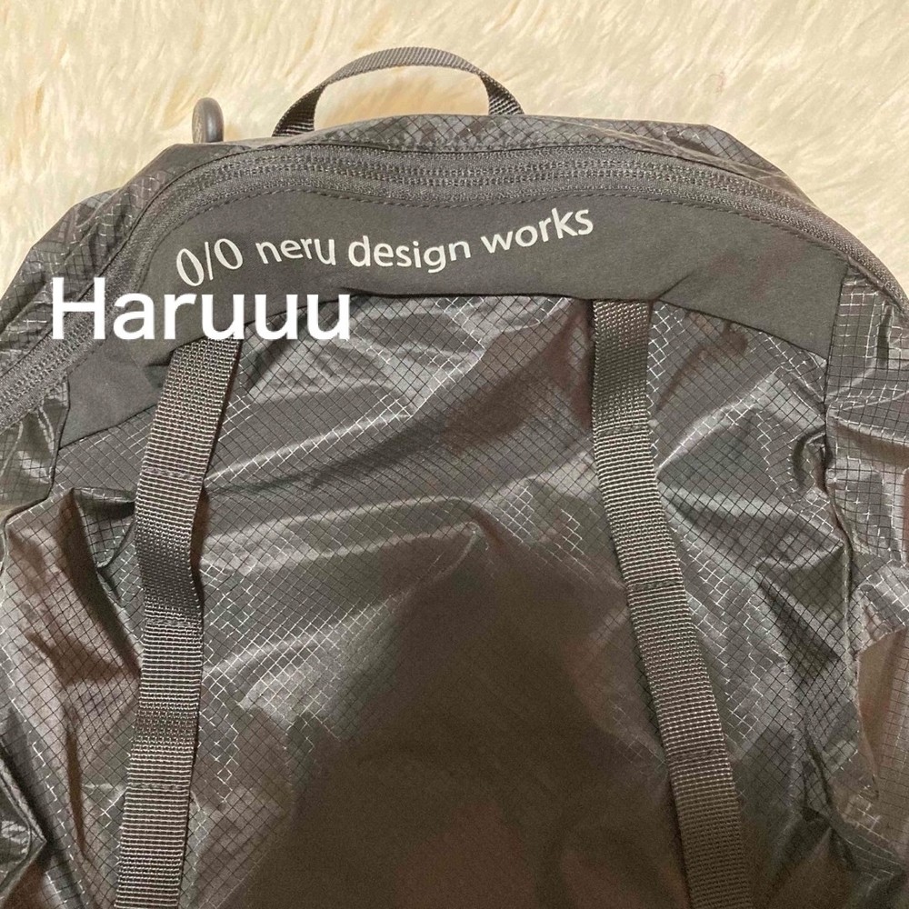 Neru Design Works GO OUT Packable Backpack 22L Black From Japan