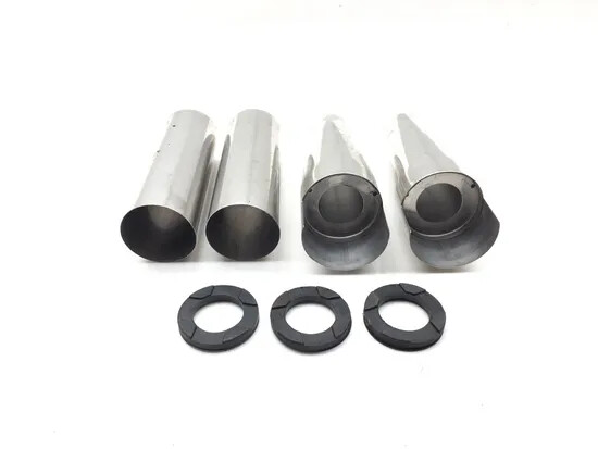 Fork Covers 2005 Suzuki Boulevard C50 2957A x