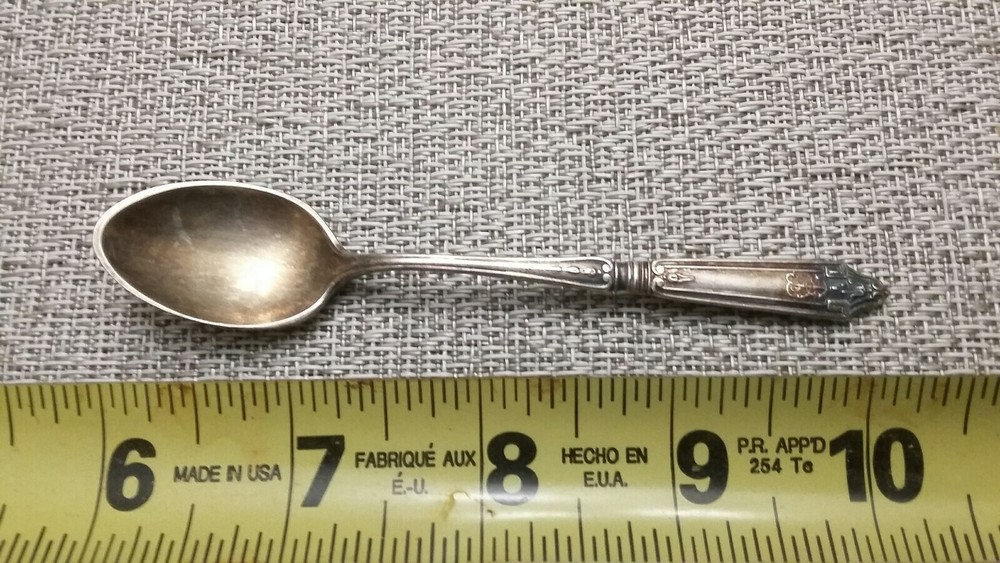 Small Silverplate Spoon GMC Pat 1916