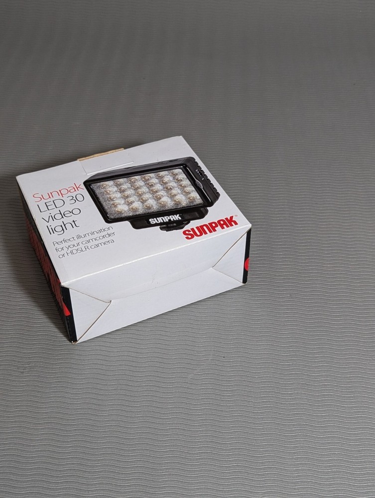 Sunpak - LED 30 Video Light - Black