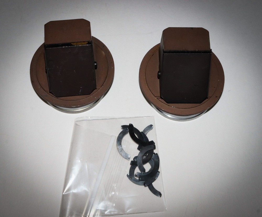 Zeiss Microscope Field Lenses -Pair