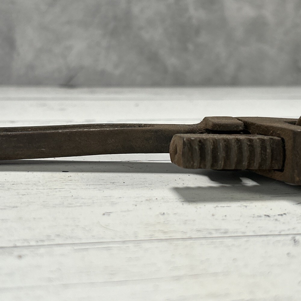 Antique Adjustable Pipe Wrench Swivel Head Monkey Wrench Barn Find