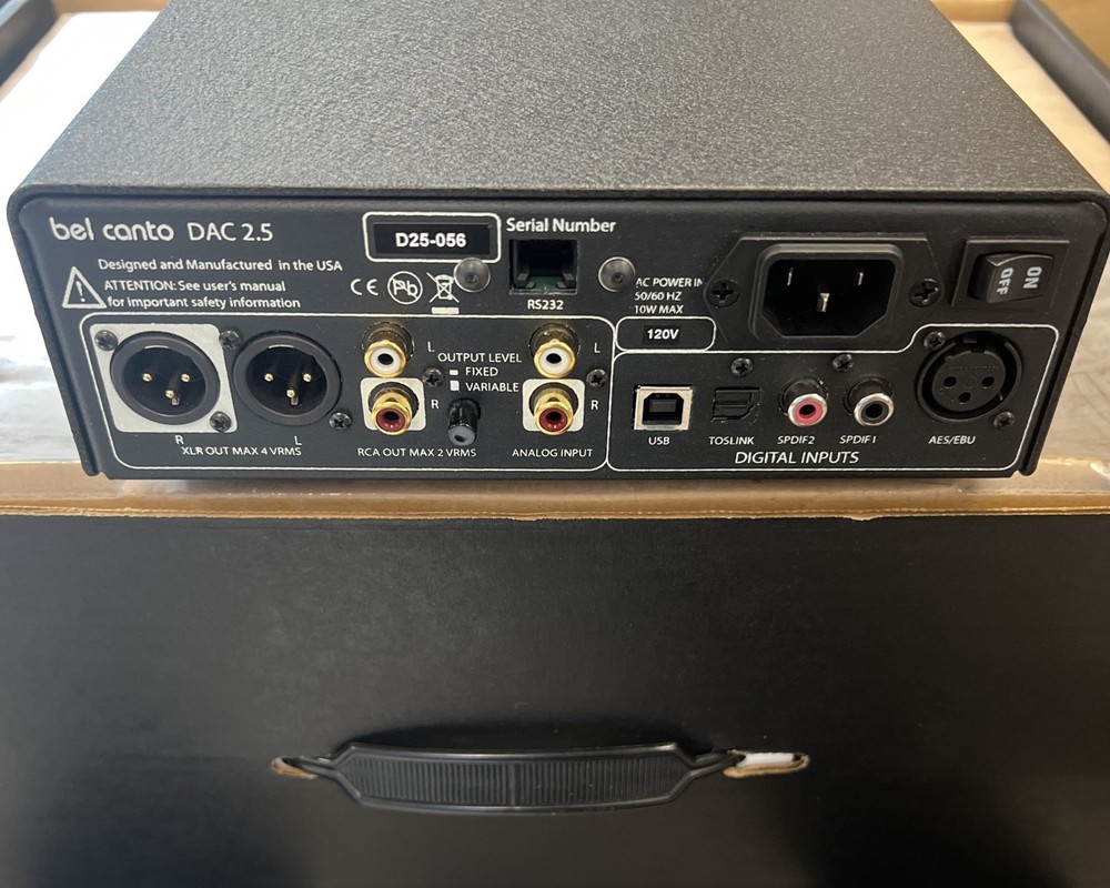 Bel Canto DAC 2.5 Excellent Condition with OBM