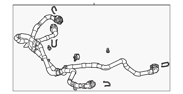 Genuine GM Coolant Hose 86803295