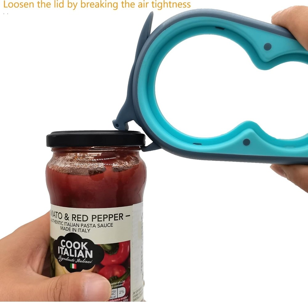Jar Opener for Weak Hands - Adjustable & Easy-To-Use Jar Lid Opening Tool