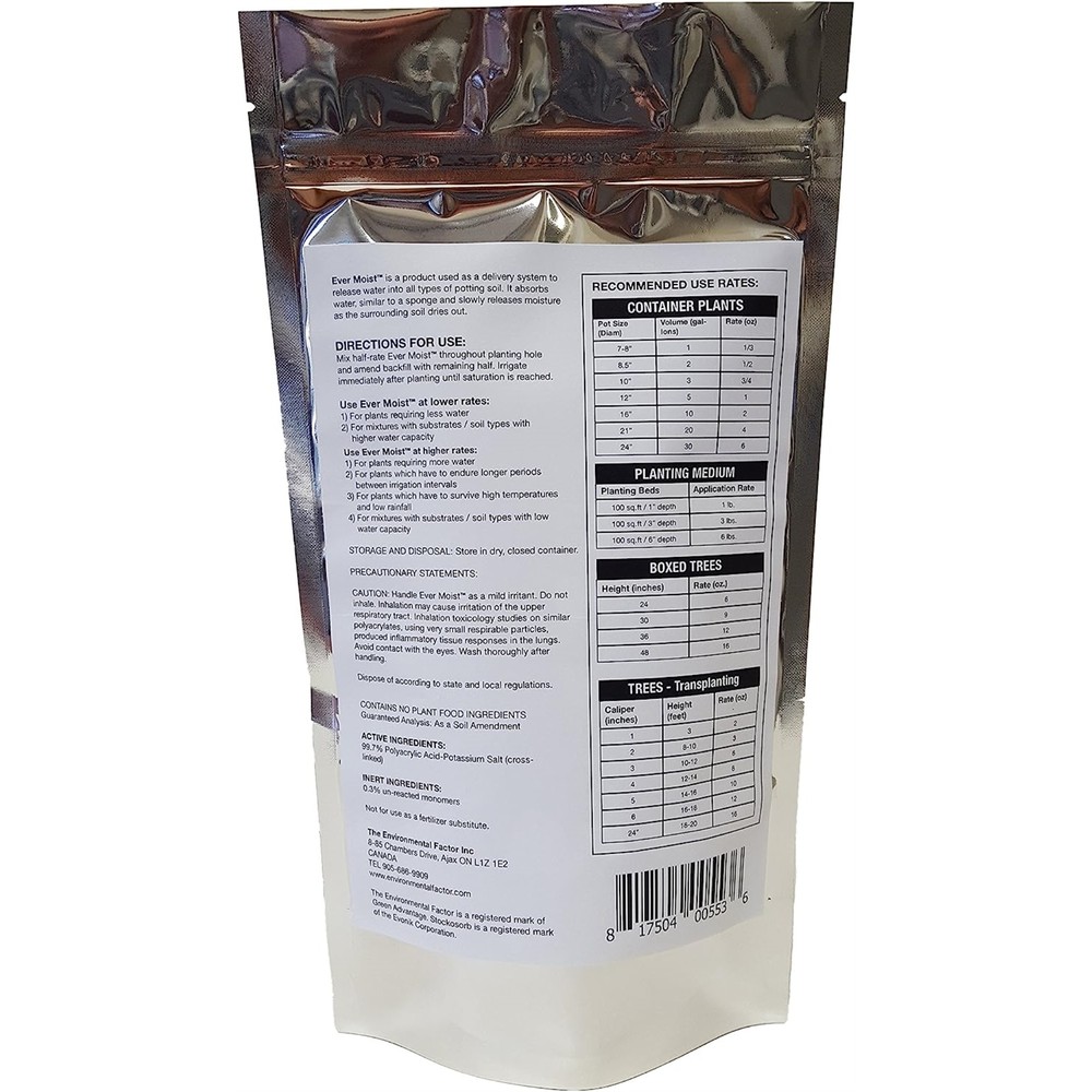 Environmental Factor Plant Watering Saving Crystals Granules, 1lb