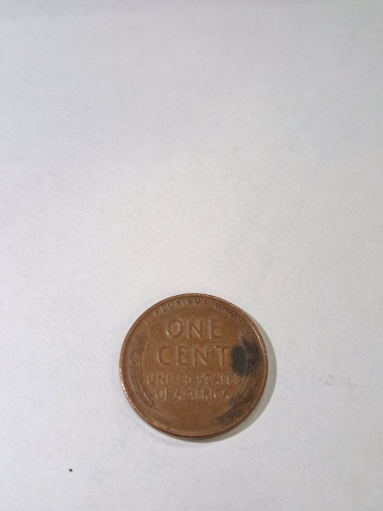 1957 d lincoln cent wheat penny