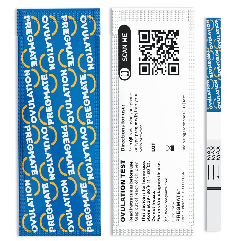 100 Ovulation Test Strips Predictor Kit 100 Count