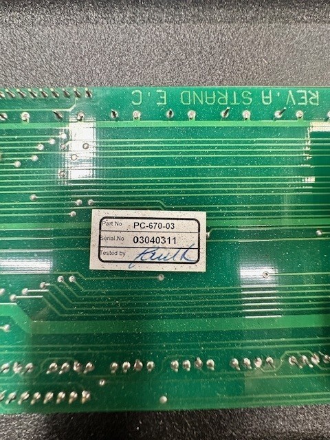 Strand Houselight Dimming System