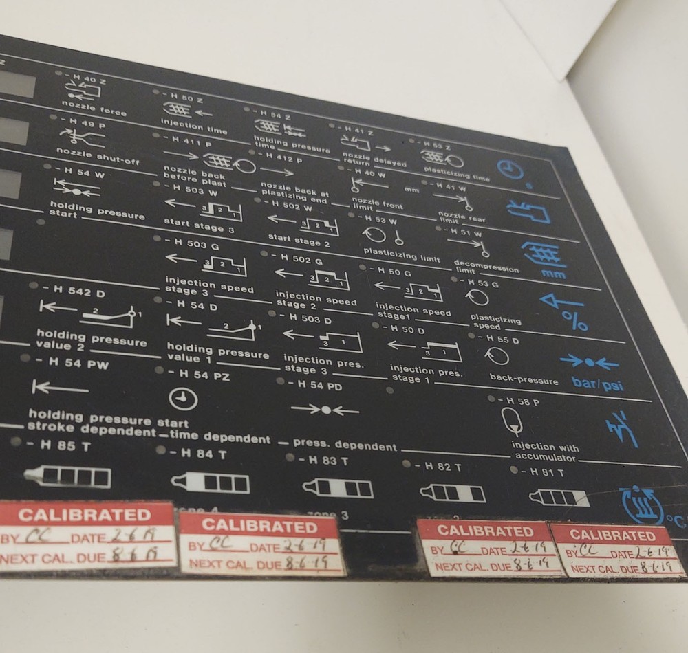 🔥TESTED Boy Plastic Molding Machine MIPRONIC H8R1 Operator Control Panel NICE