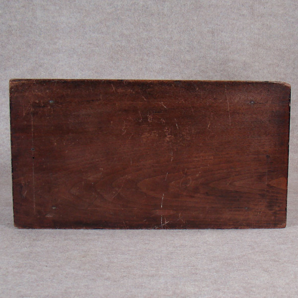 Carved Solid Black Walnut Chest - c.1880