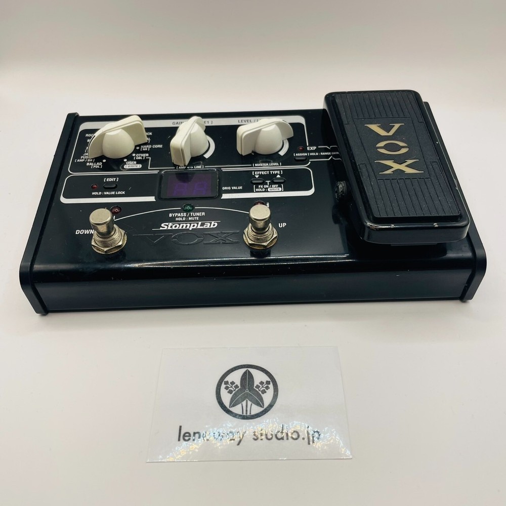 VOX StompLab SL2G Modeling Guitar Floor Multi-Effects Pedal tested to work