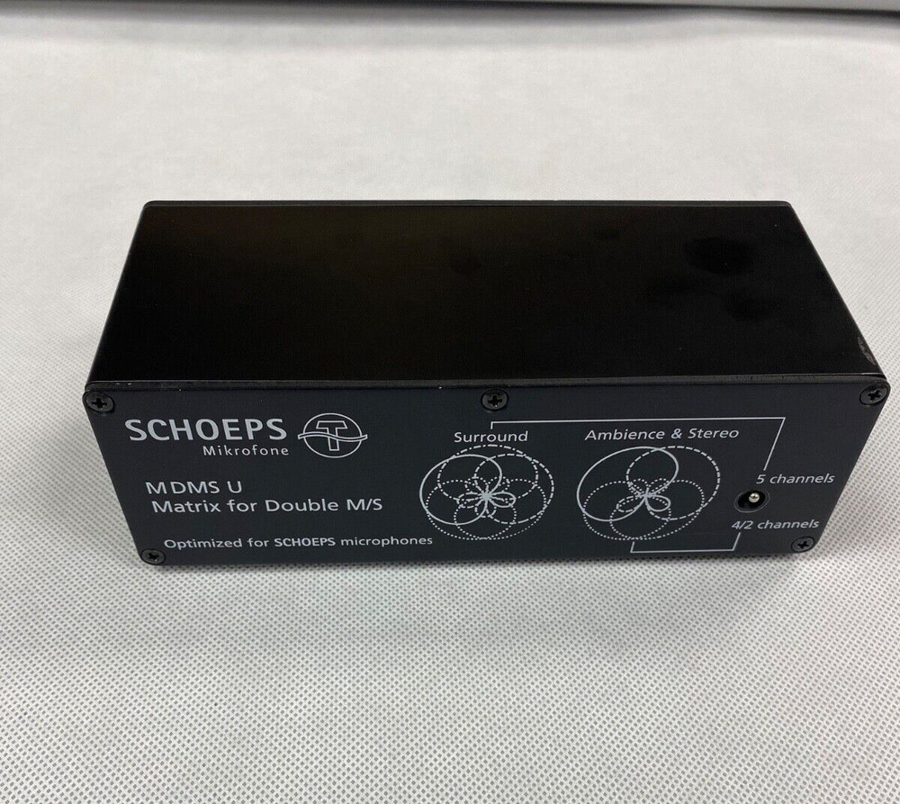 Schoeps Mikrofone MDMS U Matrix for Double M/S