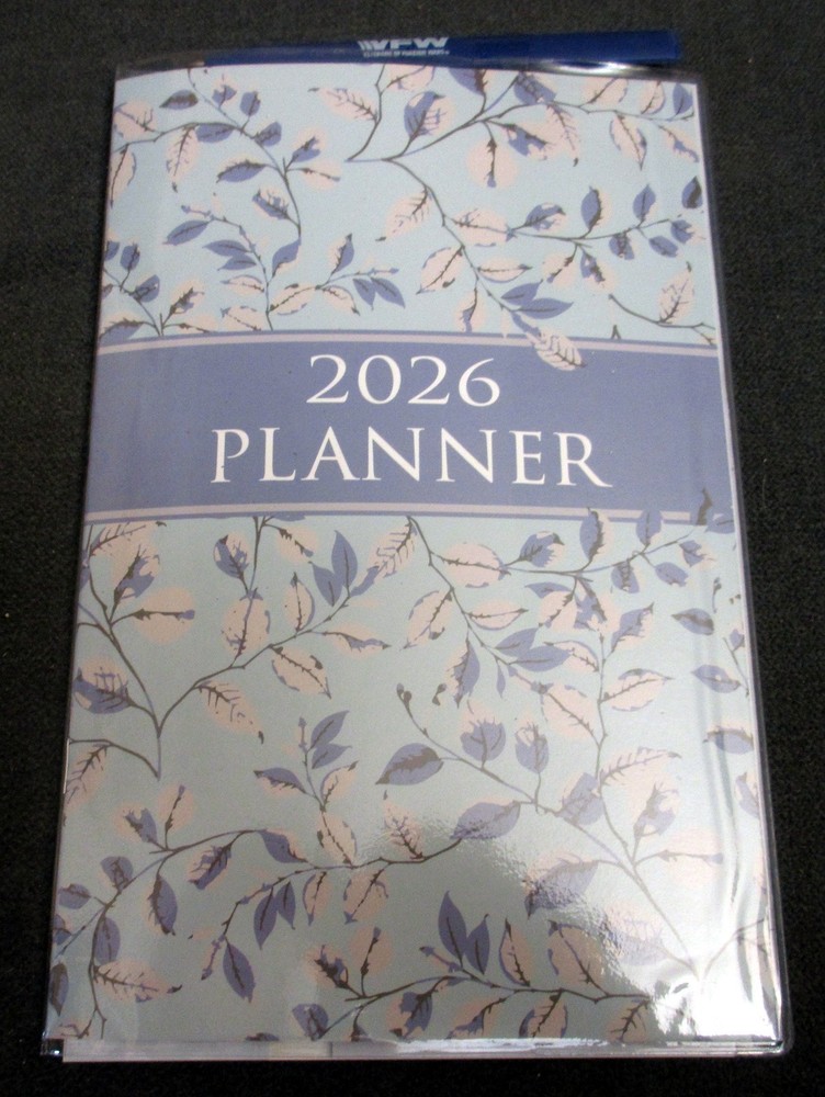 VFW 2026 Yearly Planner with Pen - NEW