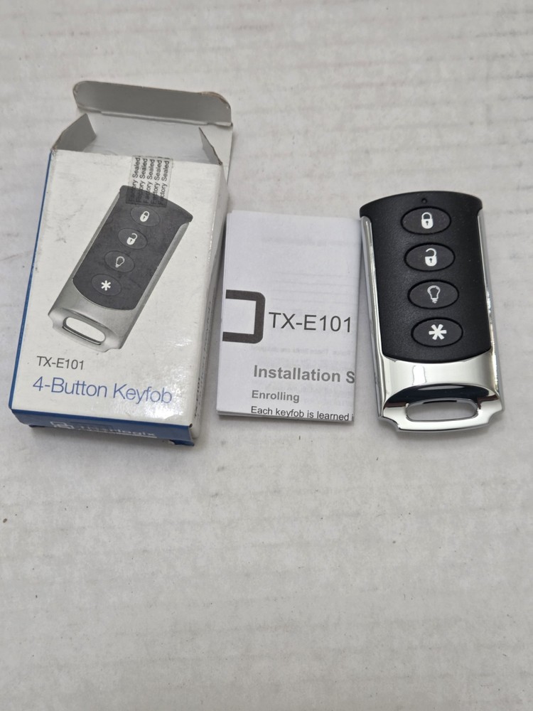 Interlogix 4 Button Keyfob